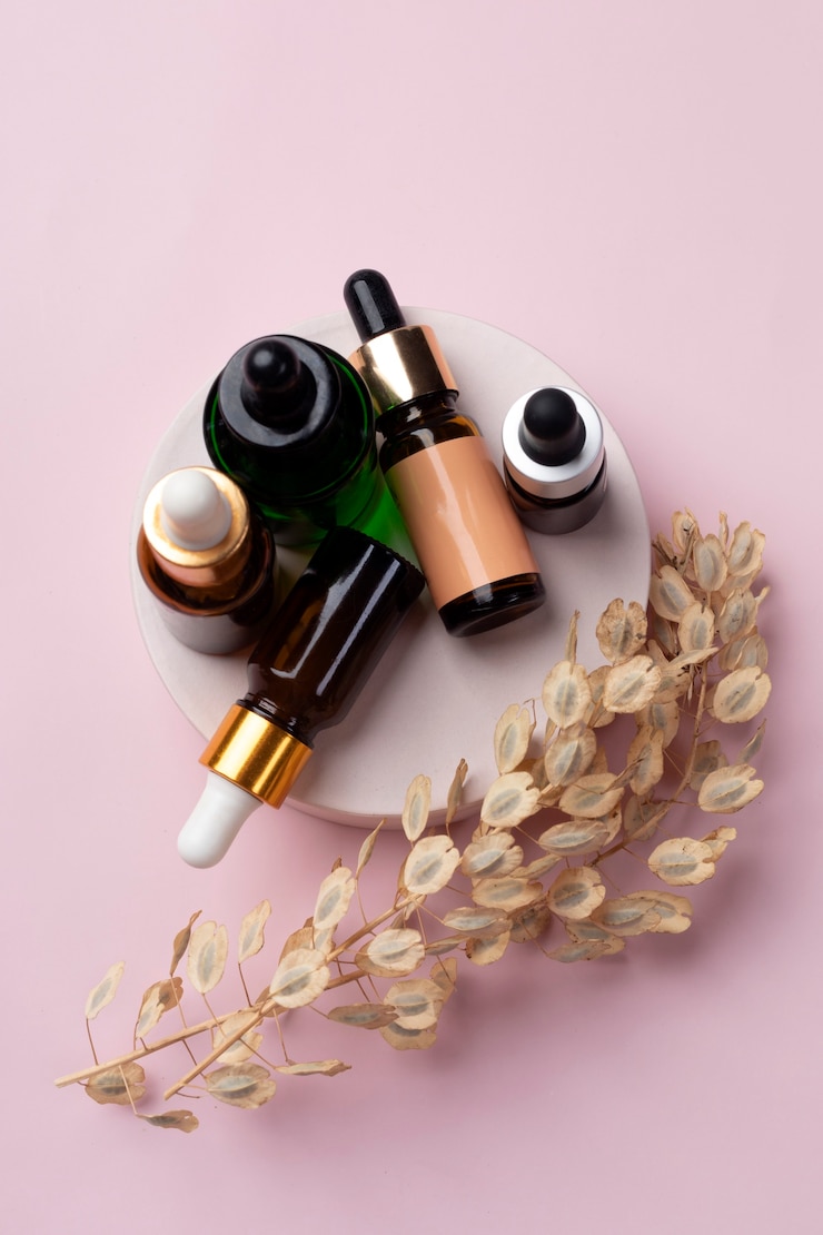 Kostenlose Foto hautnah bei einer eleganten beauty-selfcare-behandlung