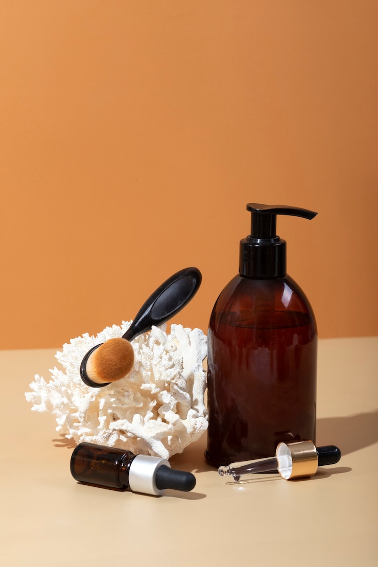 Kostenlose Foto hautnah bei einer eleganten beauty-selfcare-behandlung