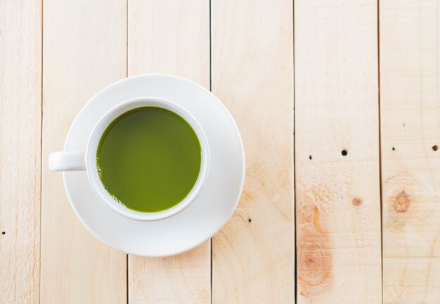 Heiße matcha