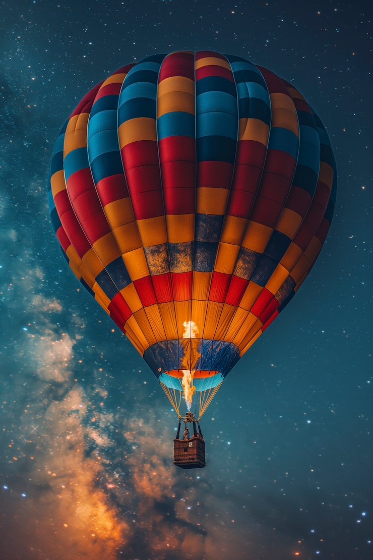 Kostenlose Foto heißluftballon-abenteuer