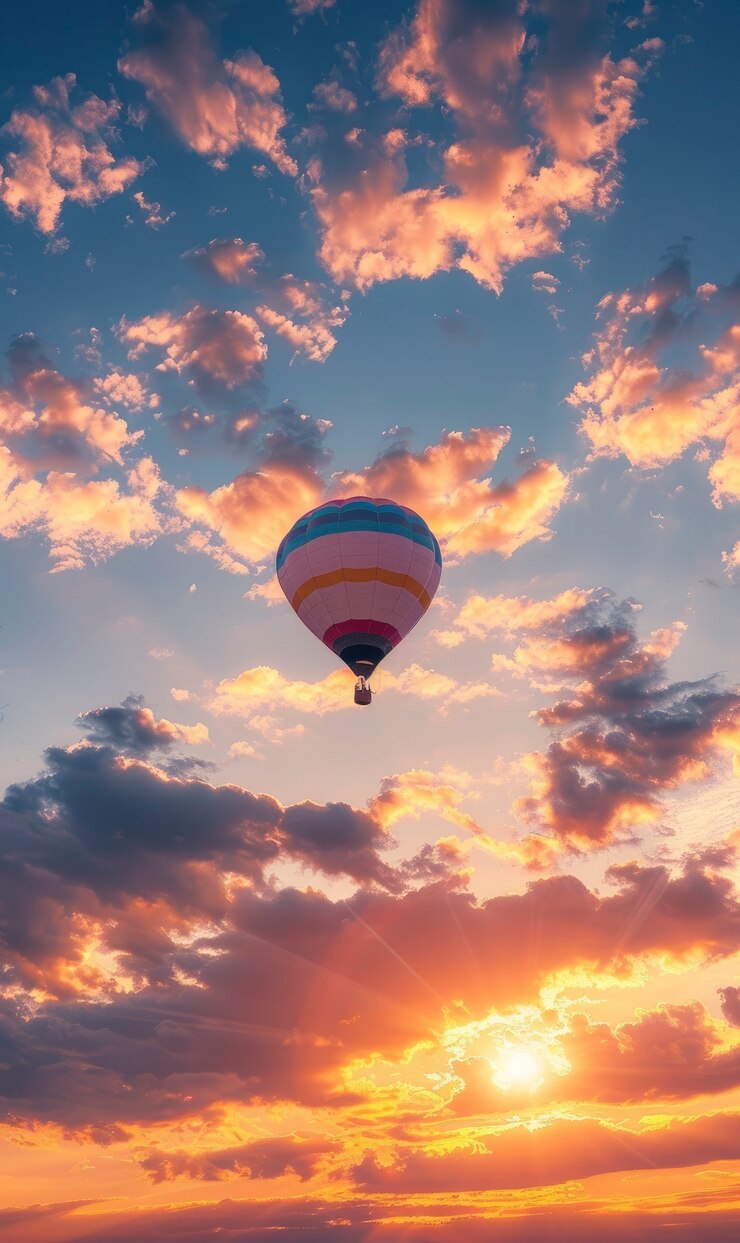 Kostenlose Foto heißluftballon-abenteuer