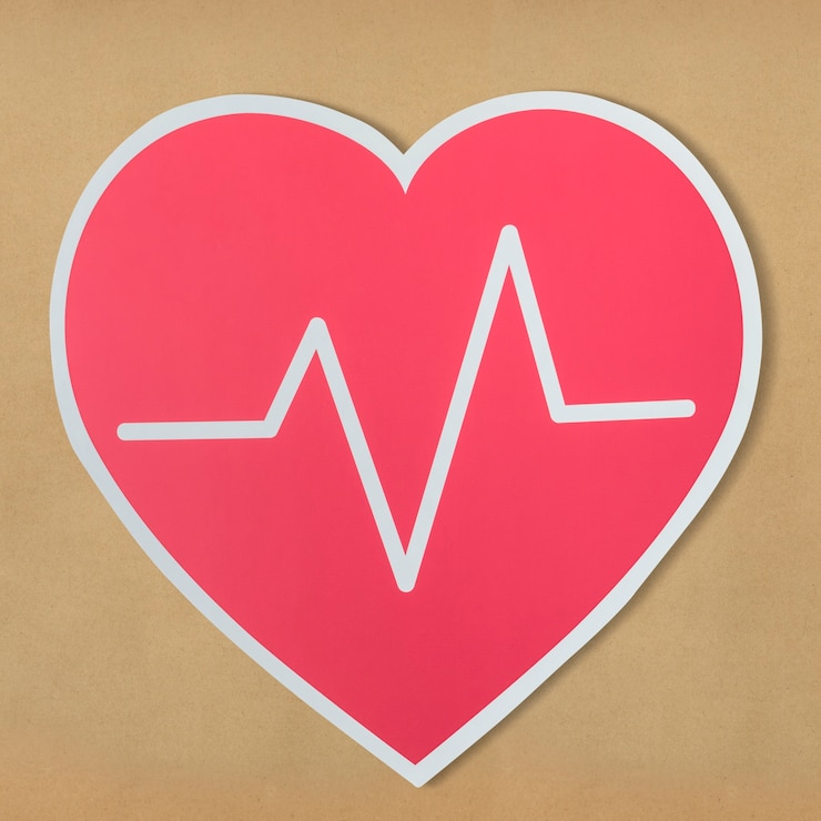 Kostenlose Foto herzkrankheit medizin symbol ausgeschnitten