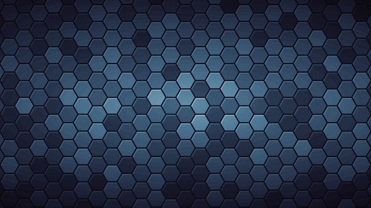 Kostenlose Foto hex-hintergründe für die vernetzung