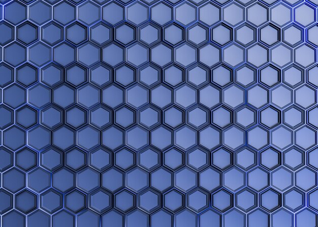 Hex-Texturerter Hintergrund für Netzwerke