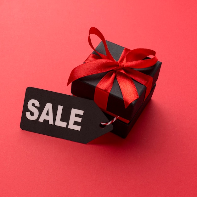 High Angle Black Friday Sales Zusammensetzung