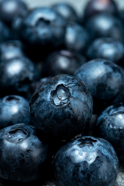 High Angle Blaubeeren Anordnung