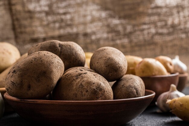 High Angle Bowl mit Kartoffeln