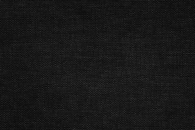Hintergrund aus schwarzem Gewebe mit Textur