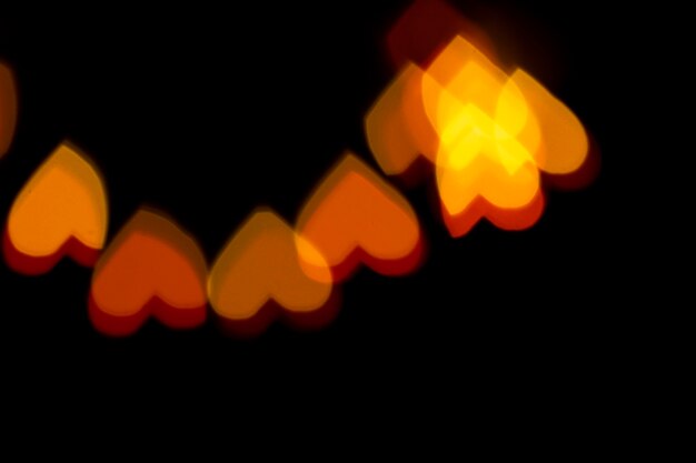 Hintergrund bokeh rote Herzen