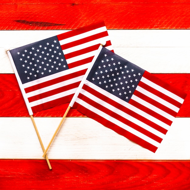 Kostenloses Foto hintergrund der amerikanischen flagge für unabhängigkeitstag