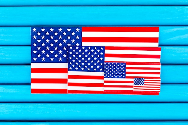 Hintergrund der amerikanischen Flagge