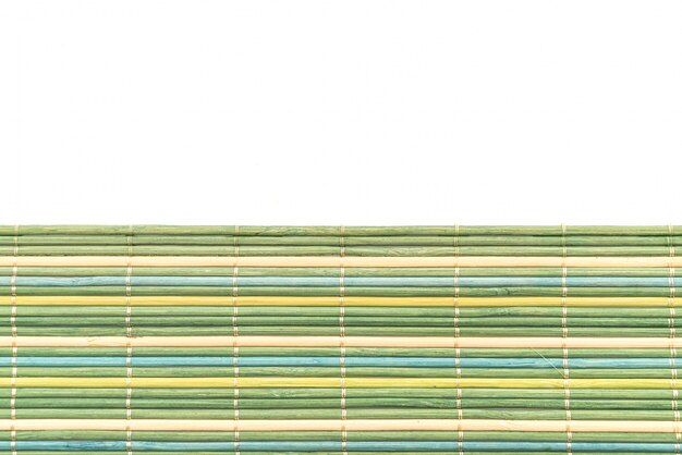 Hintergrund der bambusoberfläche der matte