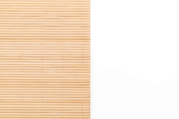 Hintergrund der Bambusoberfläche der Matte