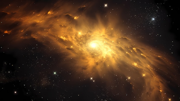 Hintergrund der Galaxie im Fantasy-Stil