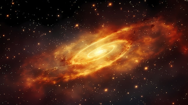 Kostenloses Foto hintergrund der galaxie im fantasy-stil