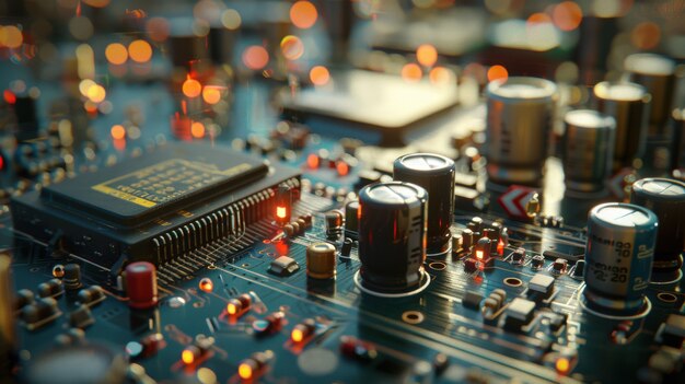 Hintergrund des Motherboards