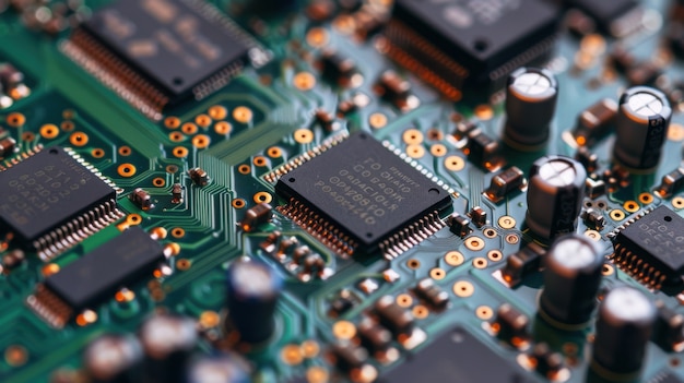 Hintergrund des Motherboards