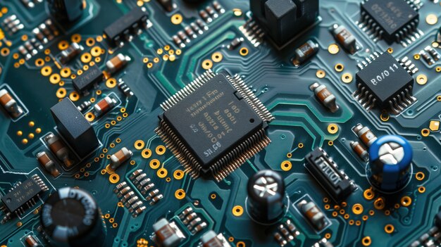 Hintergrund des Motherboards