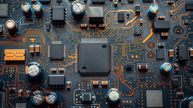 Hintergrund des Motherboards