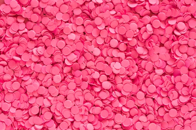 Hintergrund von rosa Konfetti