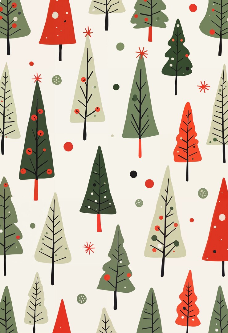 Kostenlose Foto hintergrundpapier im weihnachtsgeschenk-stil