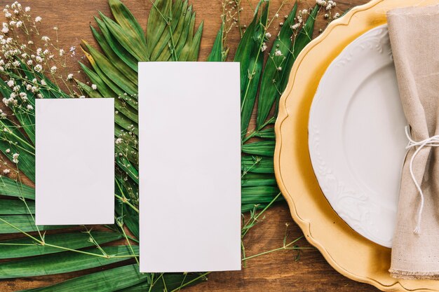 Hochzeit Menü Konzept