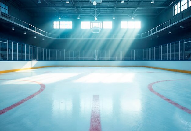 Hockey-Sportumgebung eingereicht