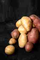Kostenloses Foto hoher winkel der kartoffeln