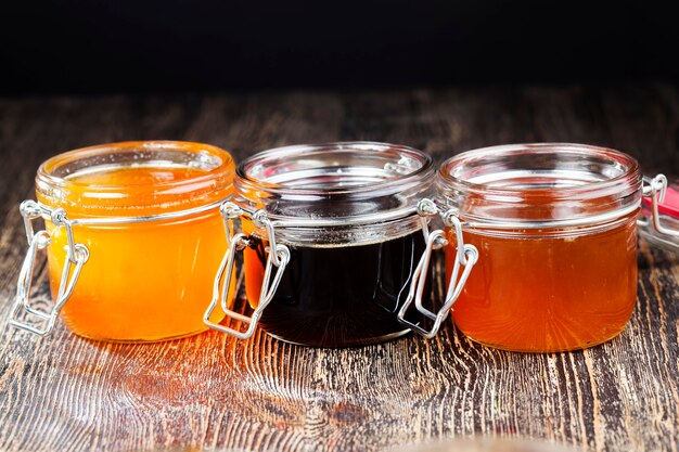Honig von bernsteinfarbe honey