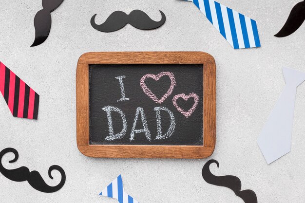 Ich liebe dich Papa Nachricht