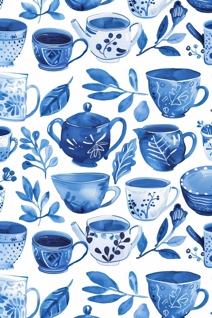 Kostenlose Foto illustration im digitalen kunststil mit töpferwaren