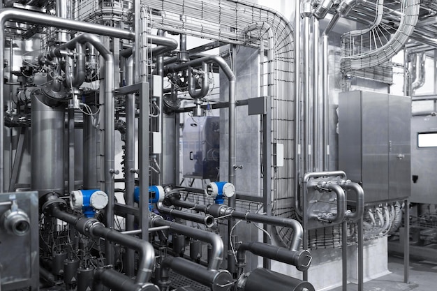 Industriezonedie ausrüstung der ölraffinerieanzahl der elektromotoren mit untersetzungsgetriebe details der lebensmittelindustrie verteilungssystem einer modernen brauerei ausrüstung und industriewerkzeuge