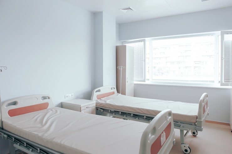 Kostenlose Foto innenraum des krankenzimmers