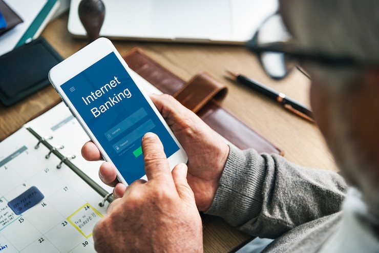 Kostenlose Foto internet-banking-online-zahlungstechnologie-konzept