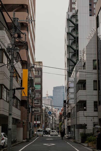 Japan Straße und Gebäude