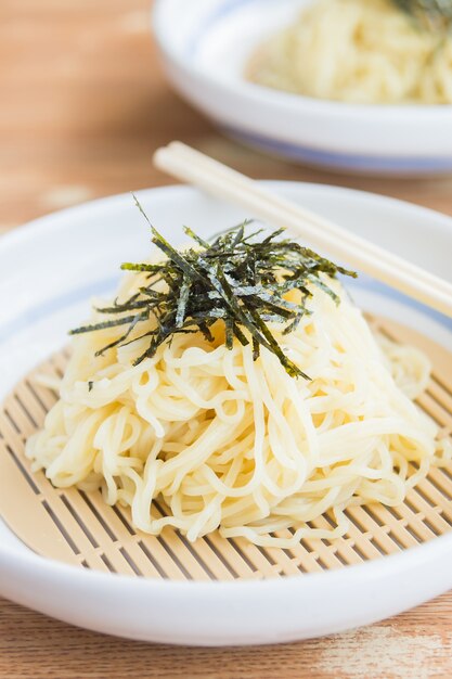 Japanische Lebensmittelart der Soba-Nudeln