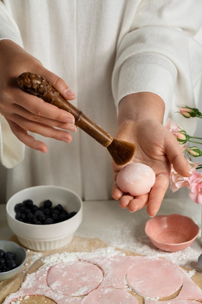 Japanisches Essen kochen