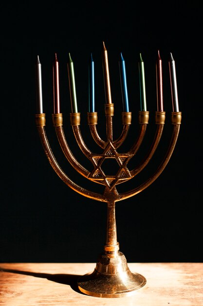 Jüdischer Hanukkah-Leuchterhalter
