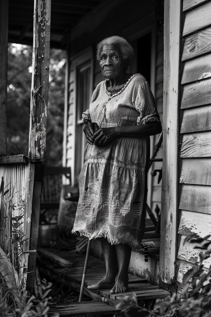 Juneteenth Feier mit symbolischer Darstellung des Endes der Sklaverei in den Vereinigten Staaten