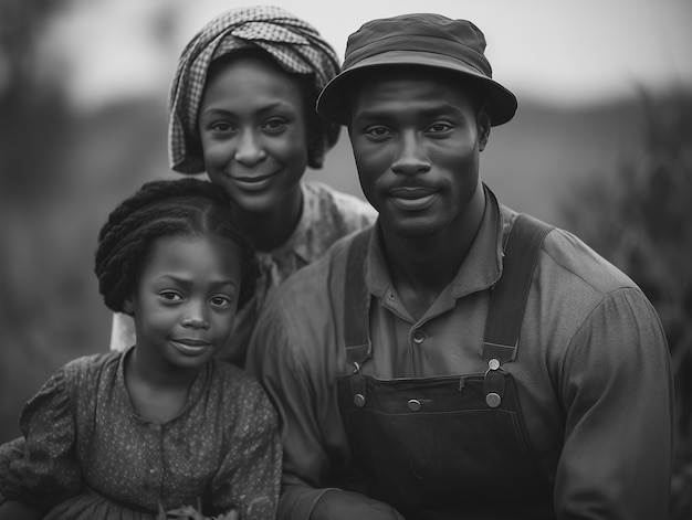 Juneteenth Feier mit symbolischer Darstellung des Endes der Sklaverei in den Vereinigten Staaten