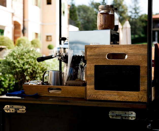 Kaffee-Café-Koffein-trinkendes Getränk