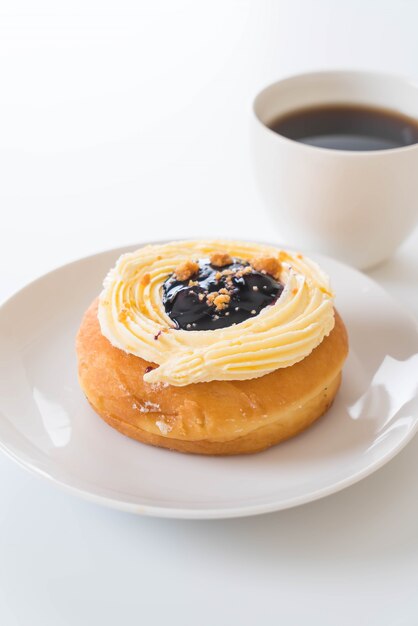 Kaffee und Donuts