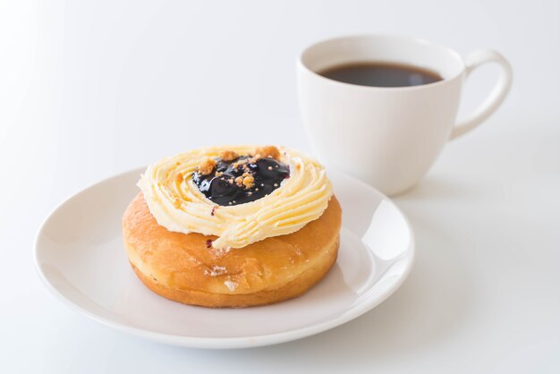 Kaffee und Donuts