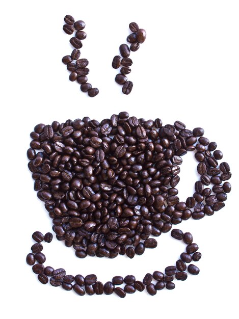 Kaffeetasse mit Samen