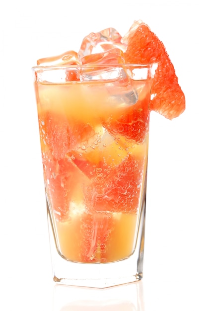 Kalter Grapefruitsaft