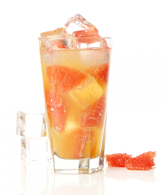 Kalter Grapefruitsaft