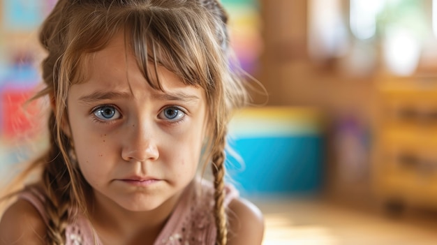 Kostenloses Foto kind, das in der schule wegen mobbing leidet