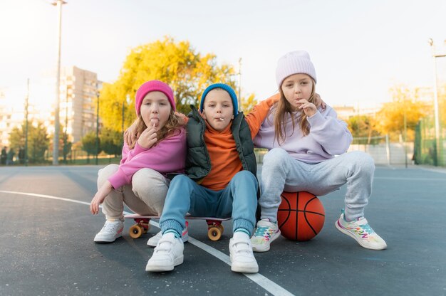 Kinder haben Spaß zusammen