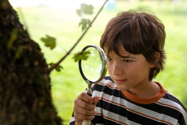 Kinder in ländlichen Rückzugsorten haben Spaß