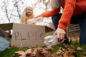 Kostenloses Foto kinder lernen über umwelt